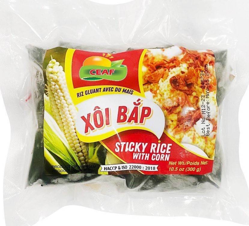 Frozen Sticky Rice With Corn